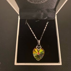 Rainbow Heart Necklace